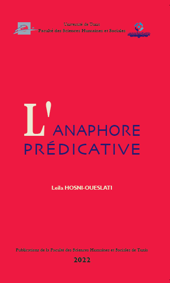 L’ANAPHORE PRÉDICATIVE