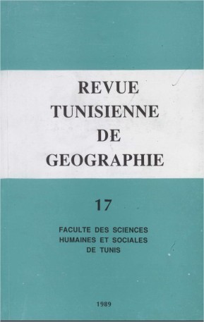 Revue Tunisienne de Géographie N°17