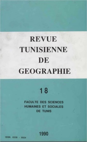Revue Tunisienne de Géographie N°18