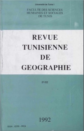 Revue Tunisienne de Géographie N°21-22