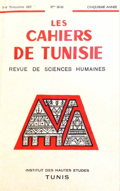 Les cahiers de Tunisie N 19-20