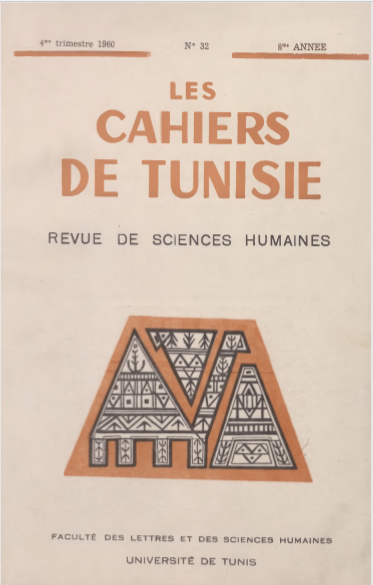 Les cahiers de Tunisie N 32