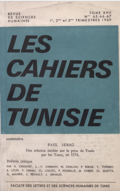 Les cahiers de Tunisie N 65-66-67